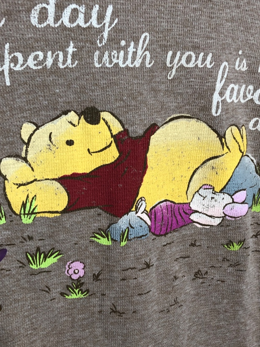 Disney Winnie the Pooh Long sleeve waffle knit thermal - Picture 4 of 7
